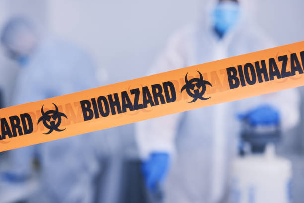 Professional Biohazard technician working in Angelus Oaks, CA